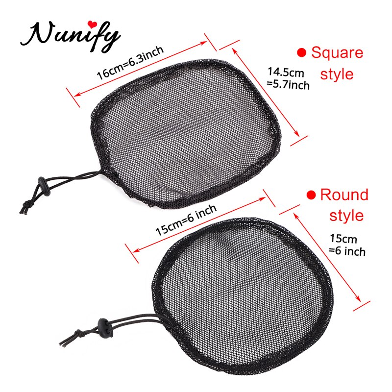 Nunify-malla para el pelo para coleta de mujer, Accesorio para hacer coletas, con rejilla para el pelo, bonita herramienta para el cabello