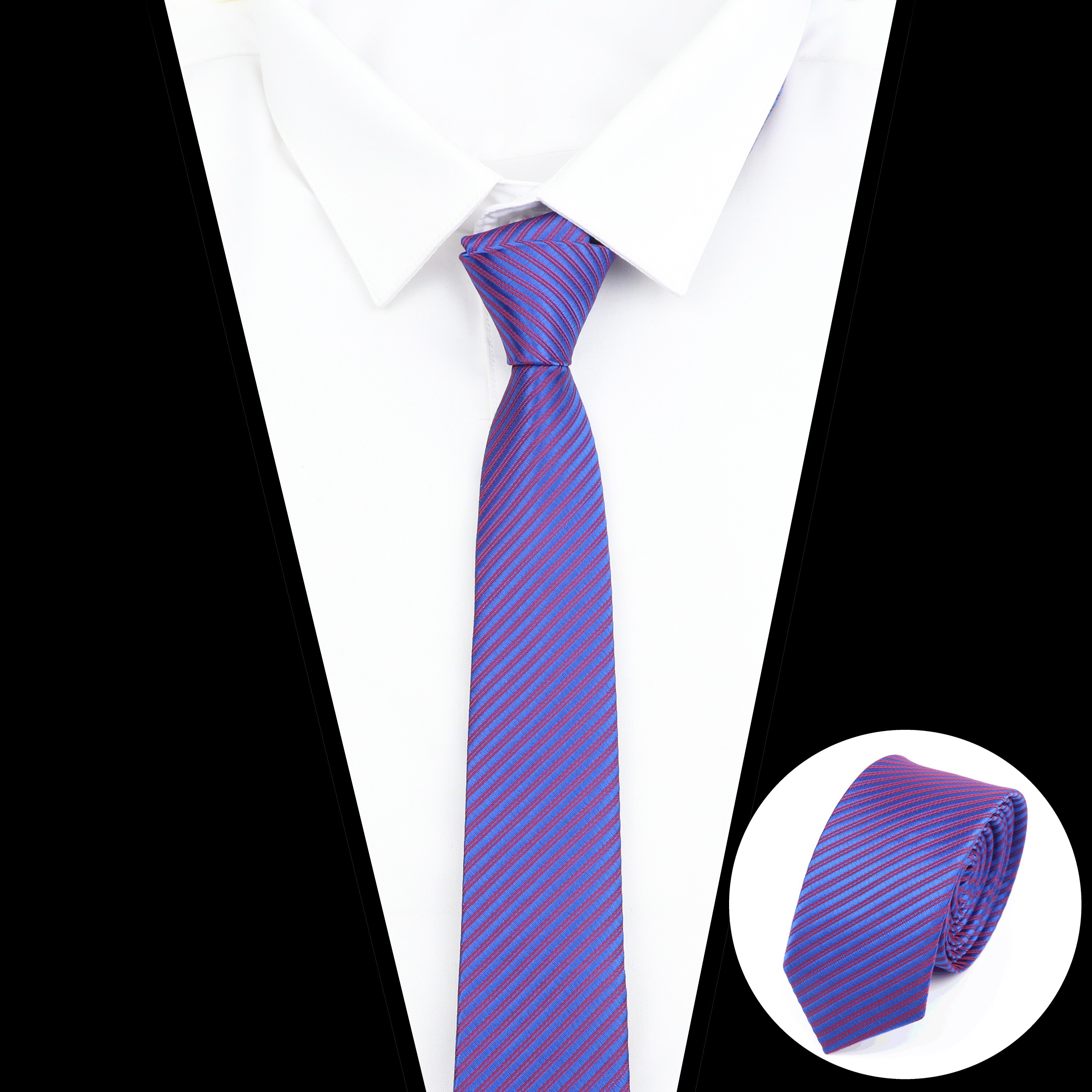 Neue Männer Schmale Dünne Krawatte Bunte Gedruckt Polyester Krawatten Schlank 5cm Breite Krawatte Party Hochzeit Beste zubehör