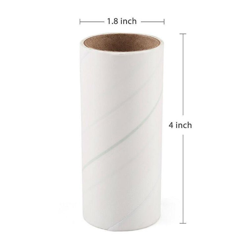 Papier Roll Kleding Haar Remover Kleverige Haren Roller Kleverige Papier Kleding Afstoffen Kleverige Haren Roller Borstel