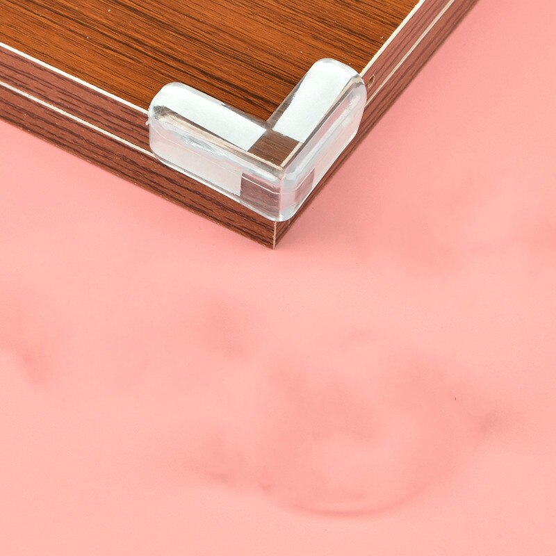 2/5Pcs Baby Safety Transparent PVC Protector Table Corner Furniture Protection Cover Children Anticollision Edge Corner Guard