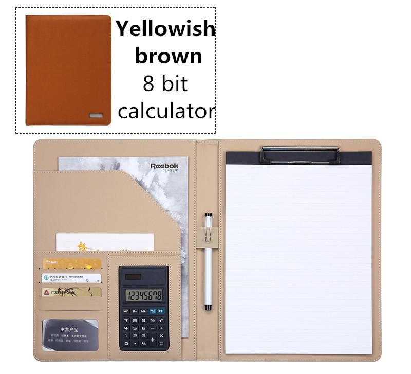 A4 Multifunktions Ordner Mit Metall Rechner Kortex Neue Ordner Verkäufe Ordner Manager Ordner: 7