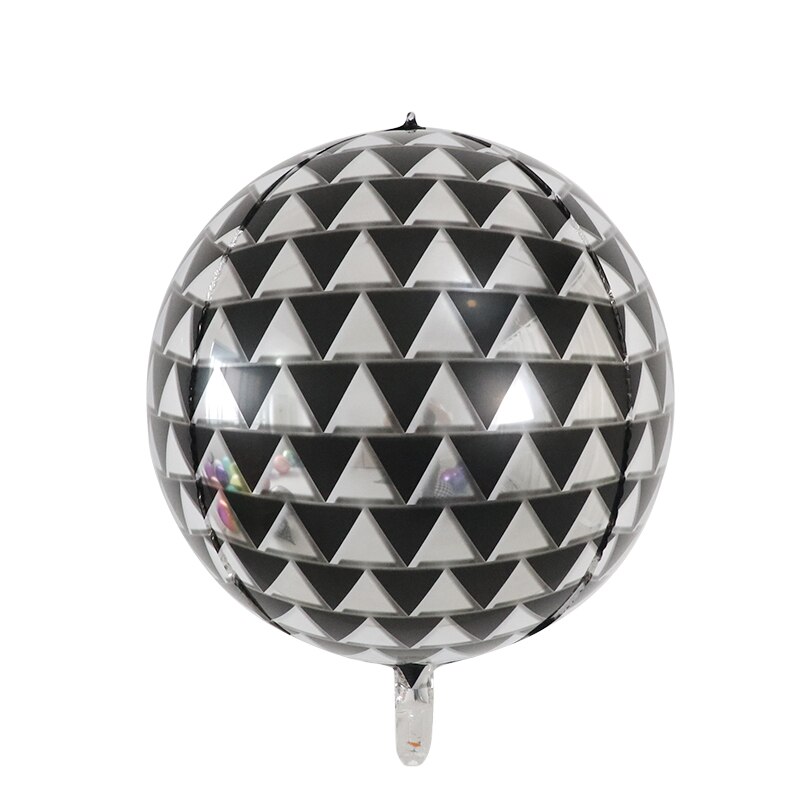 Globo de helio 4D de oro rosa de 22 pulgadas, Globos metálicos de arco iris, decoración de de cumpleaños, boda para niños, Baby Shower, juguete para: Gris oscuro