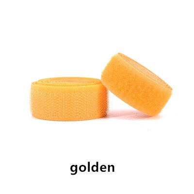 Tela adhesiva para pegar ropa, hebilla autoadhesiva, cinta autoadhesiva para costura y fijación: golden