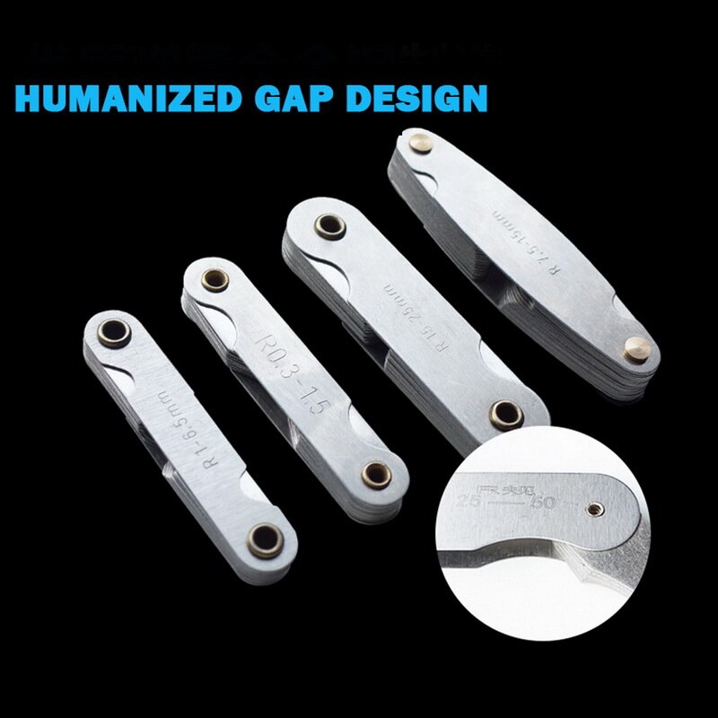 Gauge Stainless Steel Fillet Measuring Tool