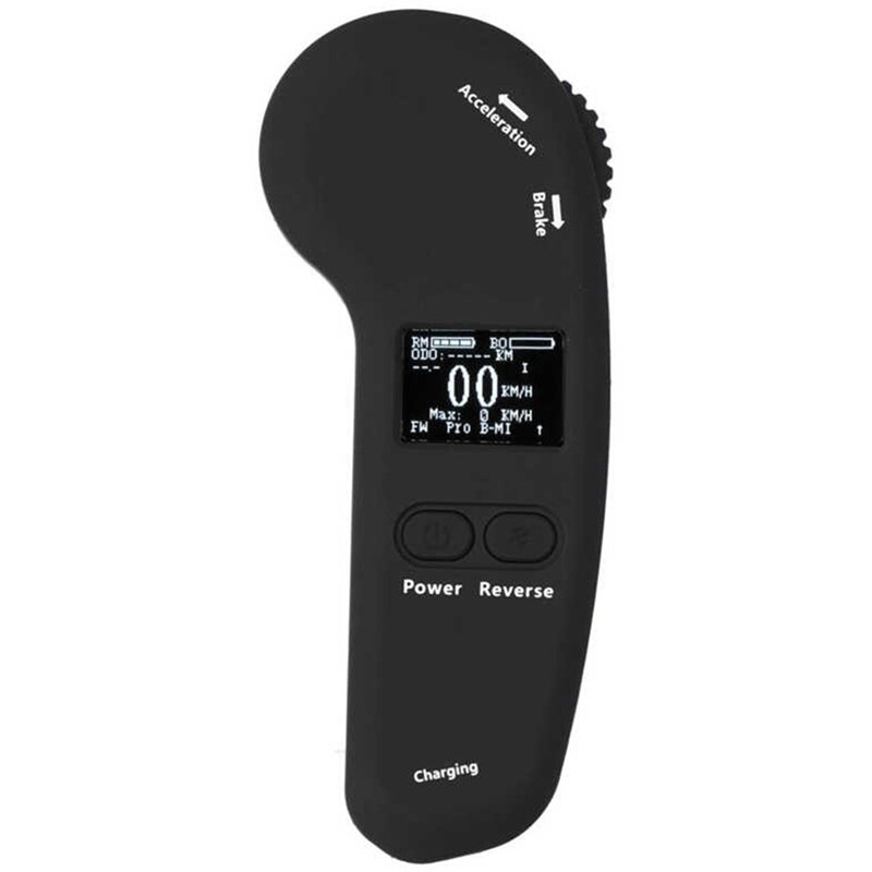 Monopatín eléctrico inalámbrico con pantalla LED, Control remoto con función de crucero, pieza de unidad única/Dual: Default Title