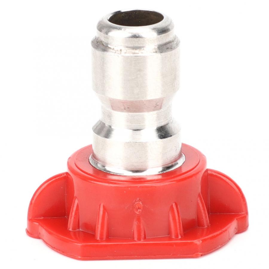 7Pcs Hogedrukreiniger Sproeikop Tip 5000PSI 1/4in Quick Connector Sproeierkop Spray Tips 7 Kleuren