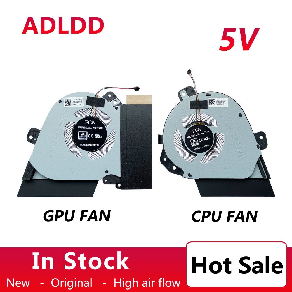 laptop cpu gpu cooling fan cooler for ASUS ROG ROG Zephyrus M15 GU502GV/GU/GW GU502LWS/LV/LW 13NR02X0T01011 13NR02X0T02011