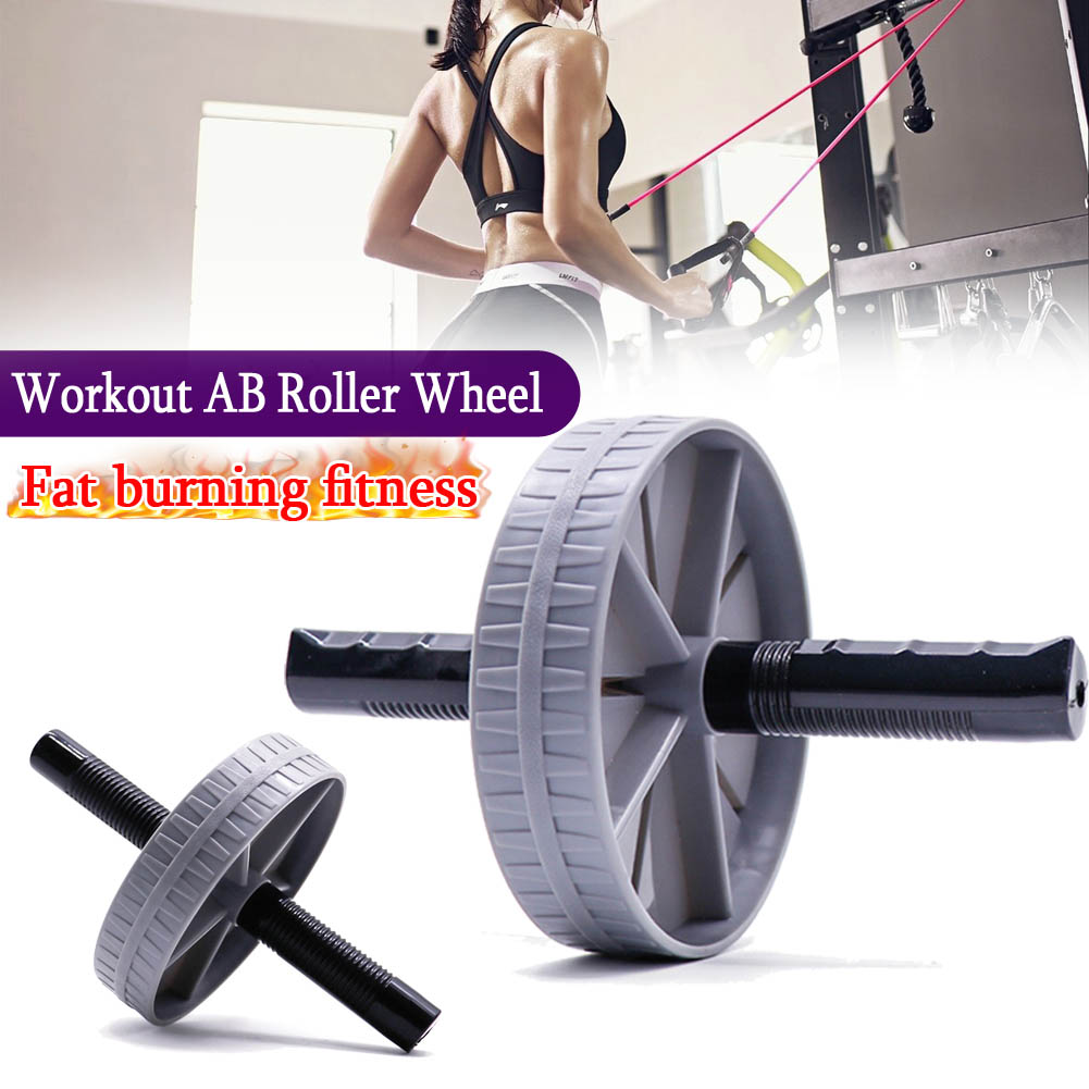 Nueva rueda Abdominal, rodamiento de carga fuerte, rodillo antideslizante, equipo de ejercicio muscular, entrenamiento físico, uso doméstico, silencioso