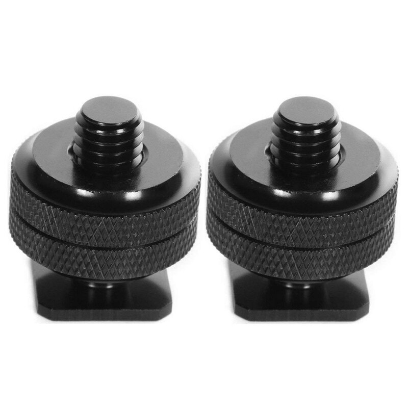 7 Pcs for DSLR Camera 1/4 Inch Adapter:5 Pcs Quick Release Plate Mounting Screw D-Ring D Shaft QR Screw Adapter & 2 Pcs 20 S