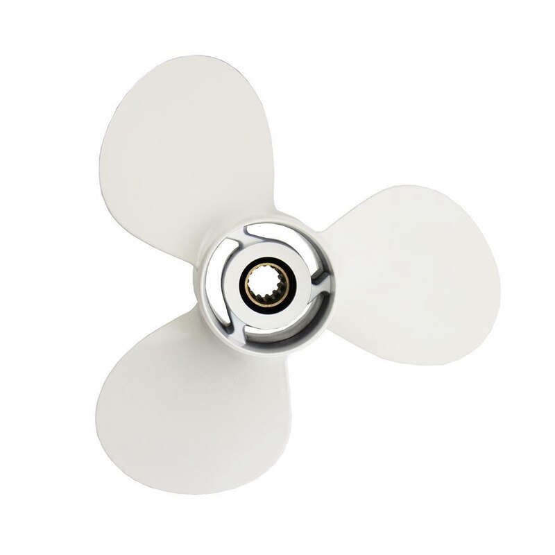 Påhengsmotor propell, båtmotor aluminium propell 663-45952-02- el til yamaha 25-60hp