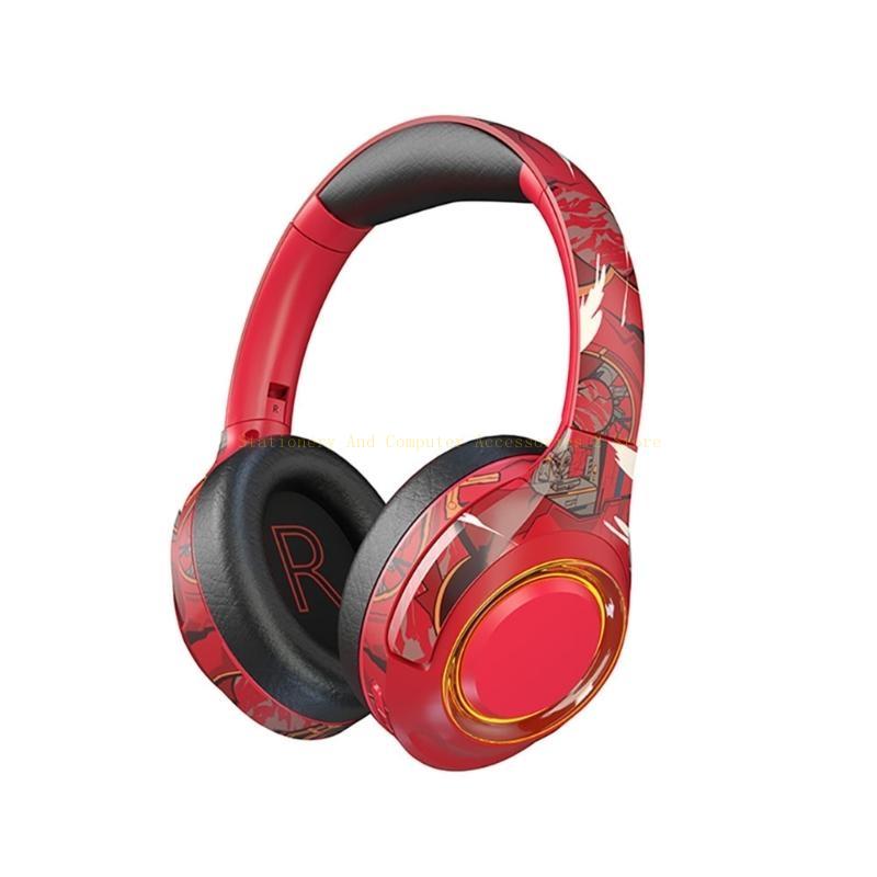 Wireless Gaming Headsets with Detachable Noise Cancelling Microphone Bluetooth-compatible Wireless Gaming Headphones