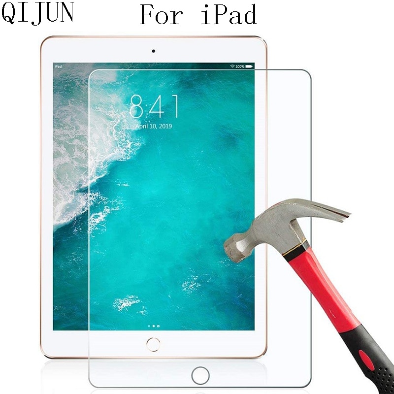 Para iPad Air Pro Mini 1 2 3 4 5 6 7 8 9 11 12.9 Anti-Scratch Protetor de Tela de Vidro Temperado Para O iPad 9.7 10.2 10.5 Pro 11 12.9