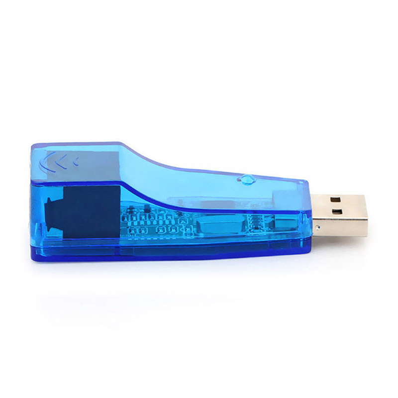 Neue Heiße USB 2.0 Zu LAN RJ45 Ethernet 10/100Mbps Netzwerke Karte Adapter für Win8 PC: Default Title