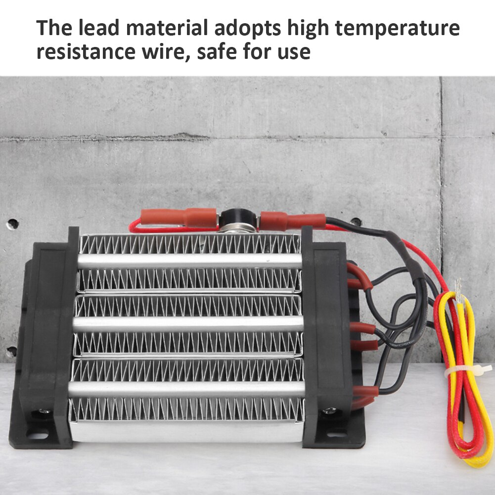 Élément chauffant en céramique 220 W, 600 V, chauffage d'air isolé, température constante automatique