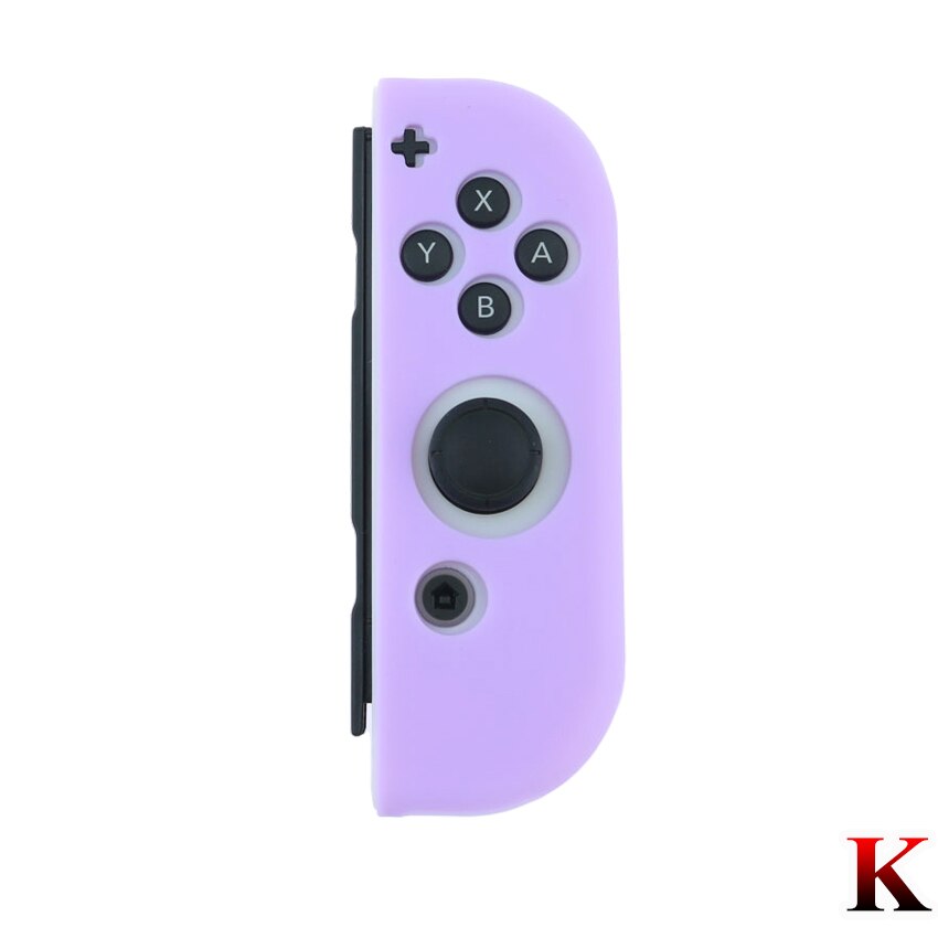 Yuxi 18 Kleur Rechts Zachte Siliconen Cover Voor Nintend Schakelaar Rood Groen Geel Blauw Siliconen Beschermhoes Voor Nintend Accessoires: K