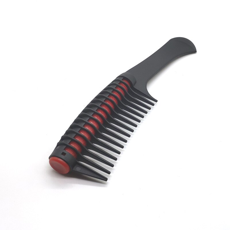 Wide Tooth Hair Loss Reduction Roller Comb Barber Anti Static Detangling Combs Hairdressing Tool