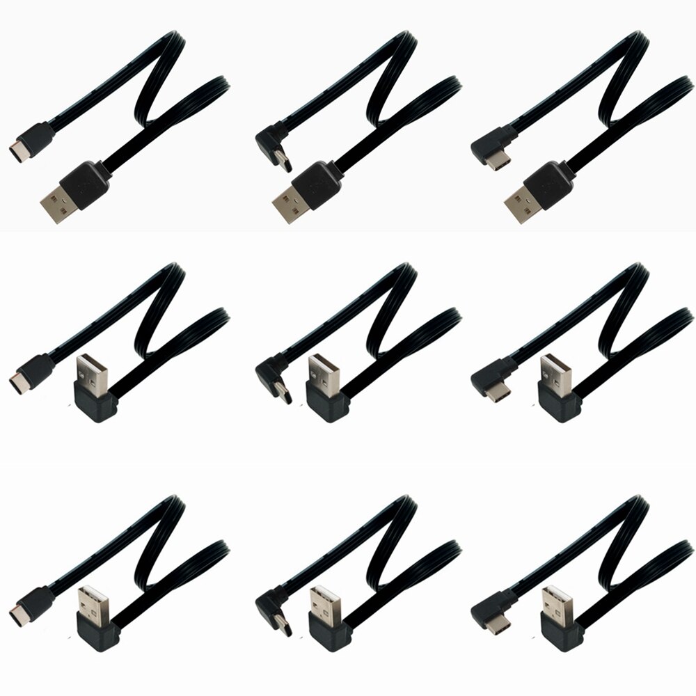Xiwai CYFPV Dual 90 graden rechte hoek HDMI type A stekker naar stekker