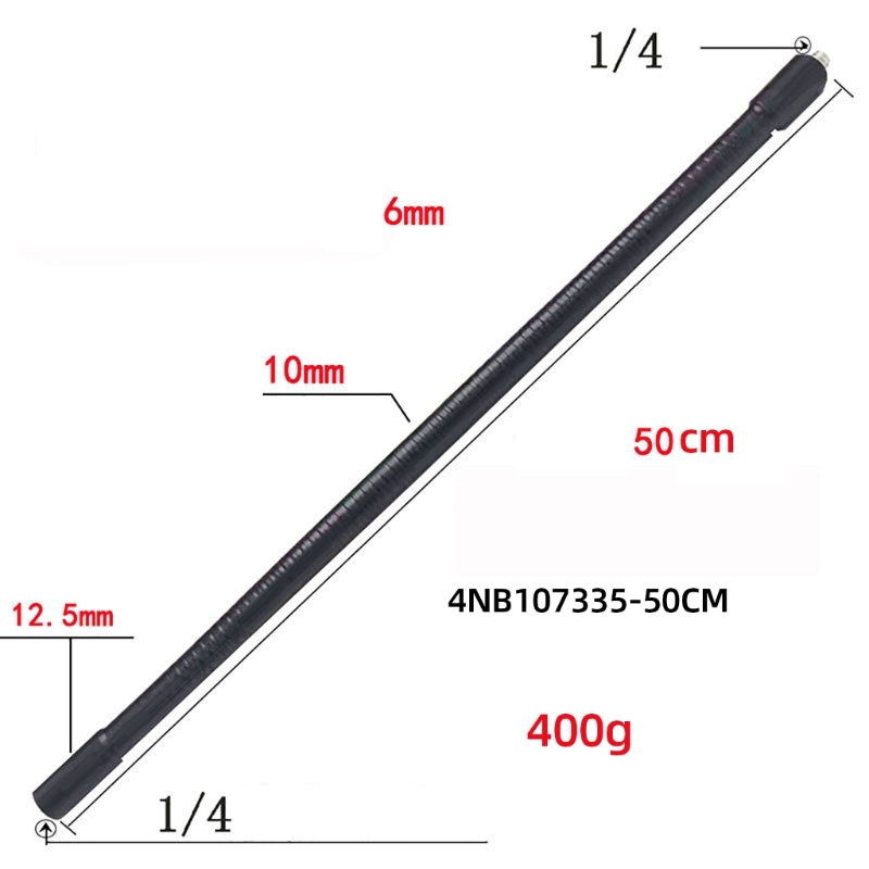 Universal 1/4" Threaded Gooseneck Arm Extension Cable for Various Devices Amazing Photos Video Accessory
