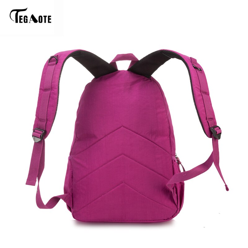 TEGAOTE Large Capacity Backpack Women Preppy School Bags For Teenagers Men Nylon Travel Bags Girls Laptop Backpack Mochila