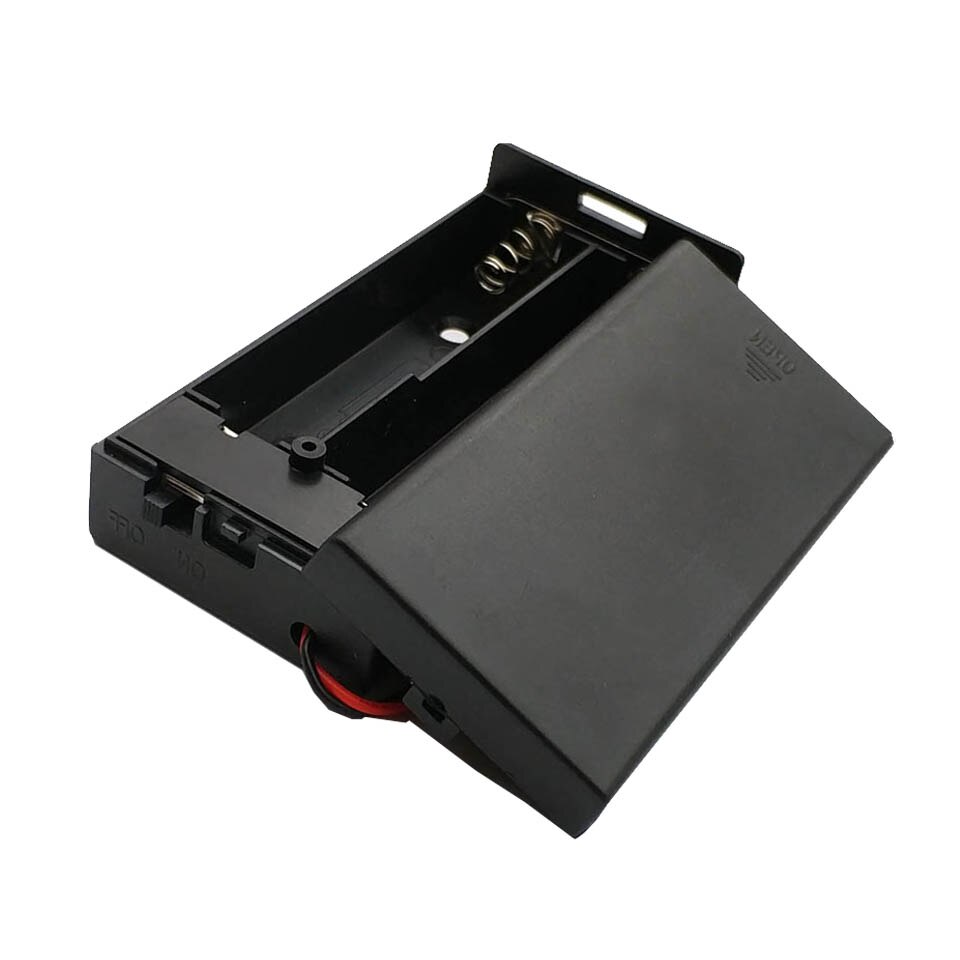 Diy 3.7V 18650 Batterij Storage Case Voor 2X18650 Batterijen Houder Box Container 2 Slot Batterijen Houder Op/Uit Schakelaar