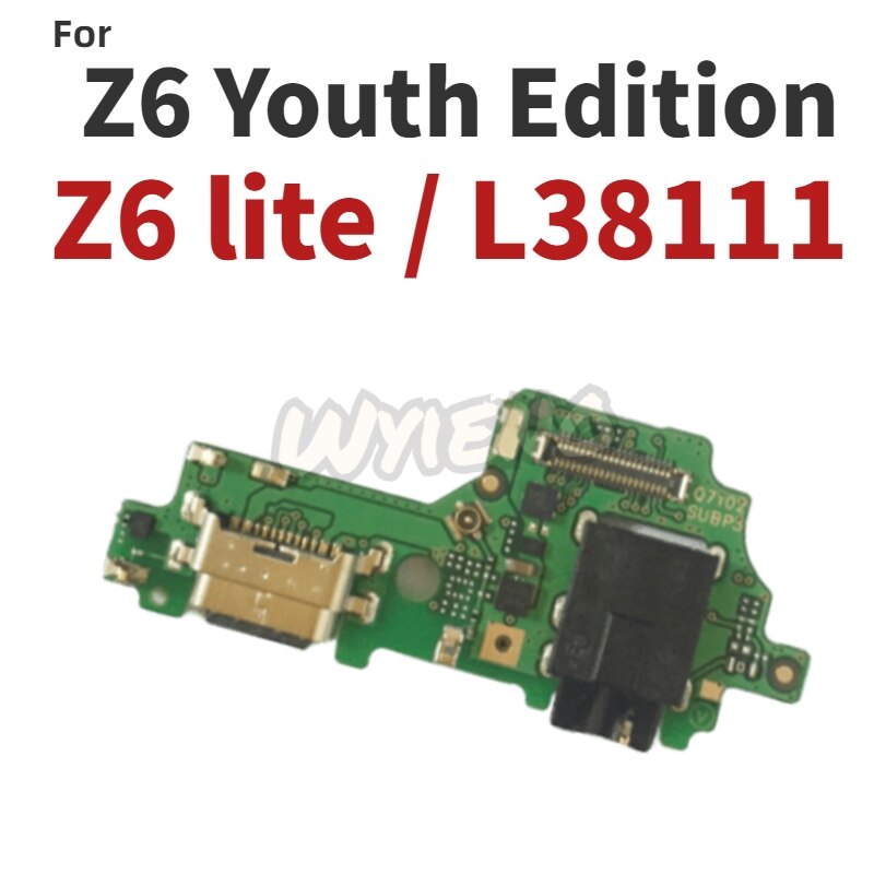 Wyieno per Lenovo Z5 Z5s Z6 Lite Edizione della Gioventù S5 K520 K5s USB Caricatore Del Bacino di Carico Cavo Della Flessione del Microfono bordo: Z6Lite Replacement