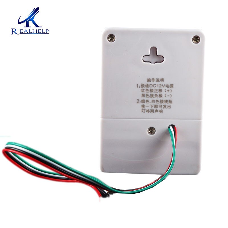 12V DC Wired Doorbell with 4 wires for Access Control System wired door bell ABS