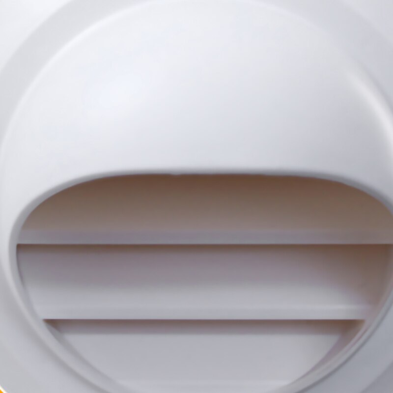 ABS Through Wall Air Vent Vent Cap 110mm Wall Air Vent Grilles Vent Louvers for House Ventilation Exhaust Hood Range Hoo