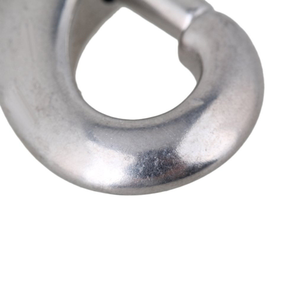 304 Stainless Steel 90/ 100/ 115mm Double End Bolt Key Ring Snap Bolt Trigger Chain Clip 10/ 5/ 1pcs