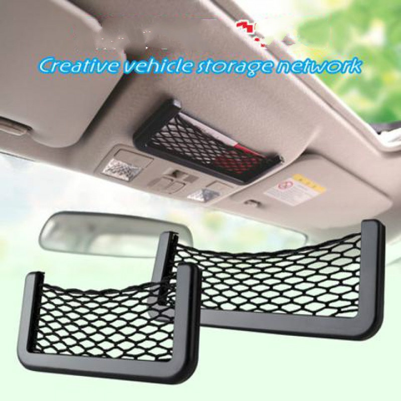 Voor toyota corolla rav 4 chr avensis yaris prius autostoel rugleuning opbergnet tas telefoonhouder autostoel mesh organizer zakken