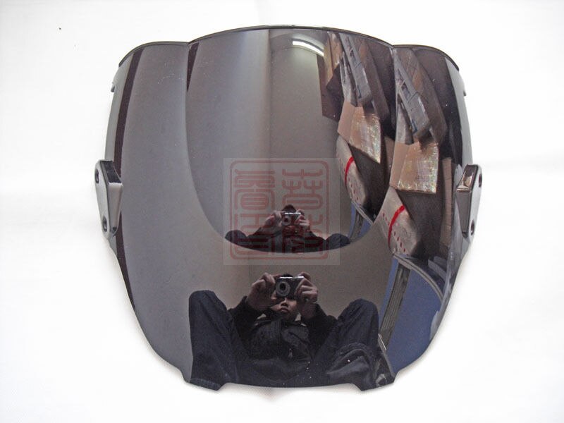 para Honda CBR600F3 CBR 600 F3 1995 1996 1997 1998 ABS parabrisas de moto parabrisas plata de: Black