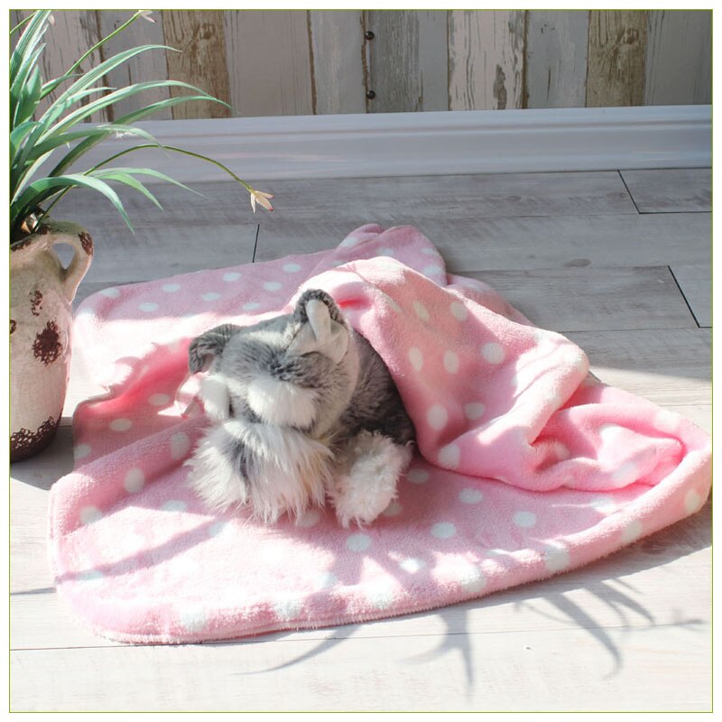 Zachte Huisdier Deken Warm Hond Kat Mat Fleece Pet Puppy Deken Handdoek Kleine Medium Grote Honden Katten Slapen Sofa Cover dierbenodigdheden