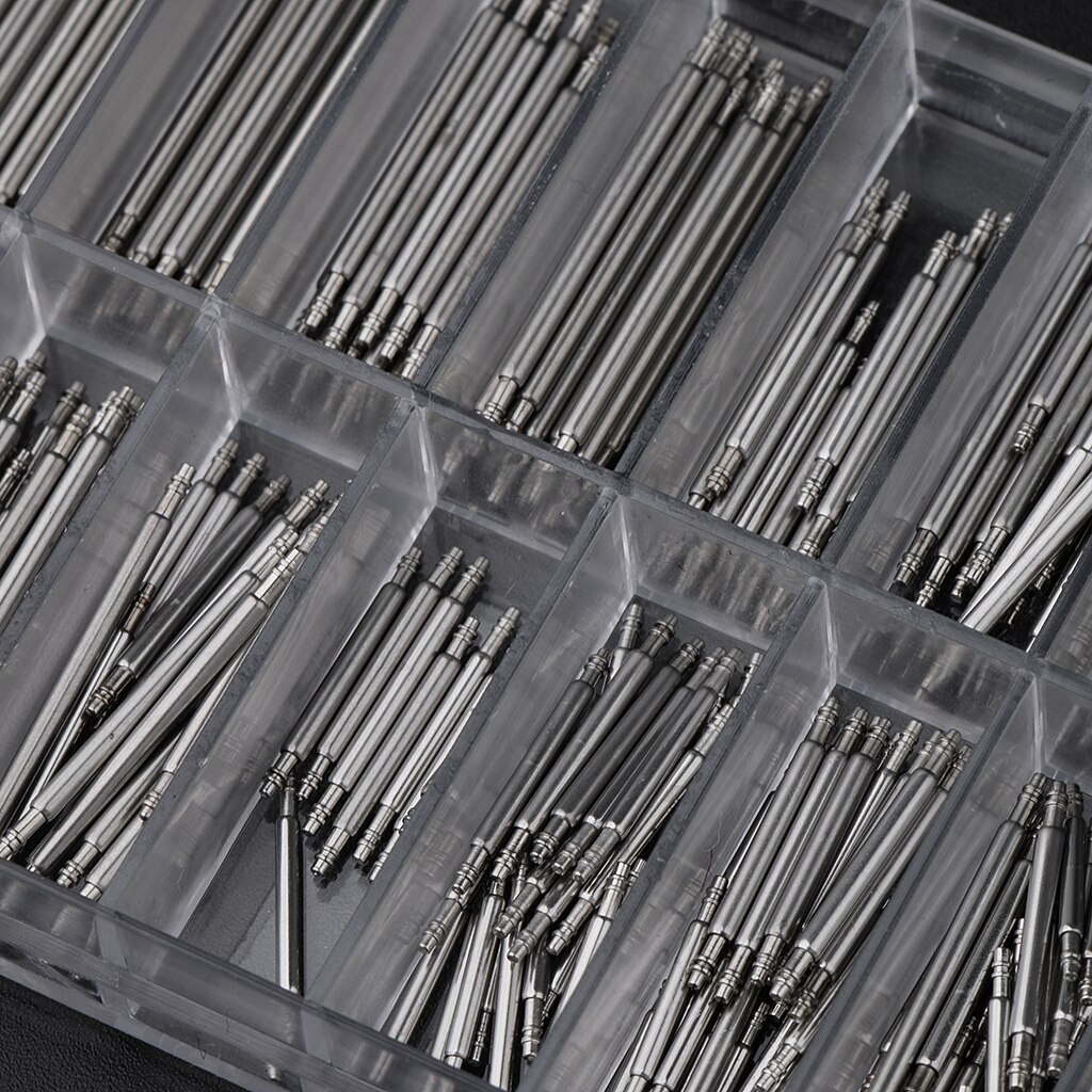 8-25mm Watchmaker Watch Band Spring Bars Strap Bracelet Link Pins Stainless Steel Repair Kit Tool Sets Accessories