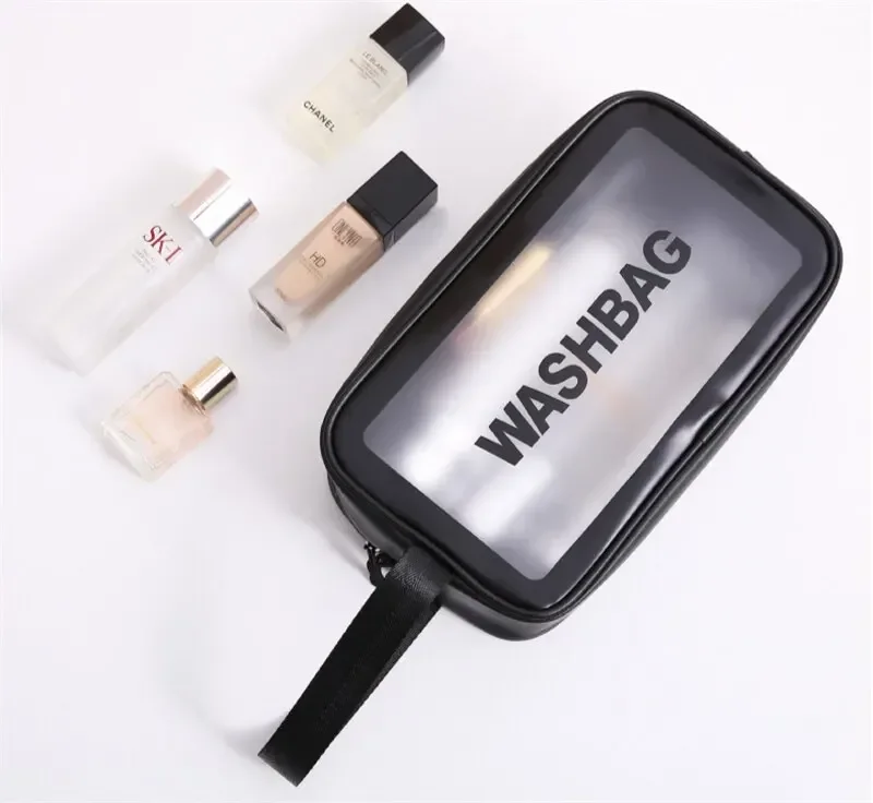 Waterdichte Draagbare Reis Waszak Vrouwelijke Transparante Make-Up Opbergtas Grote Capaciteit Cosmetische Organizer Beauty Vrouwen Case