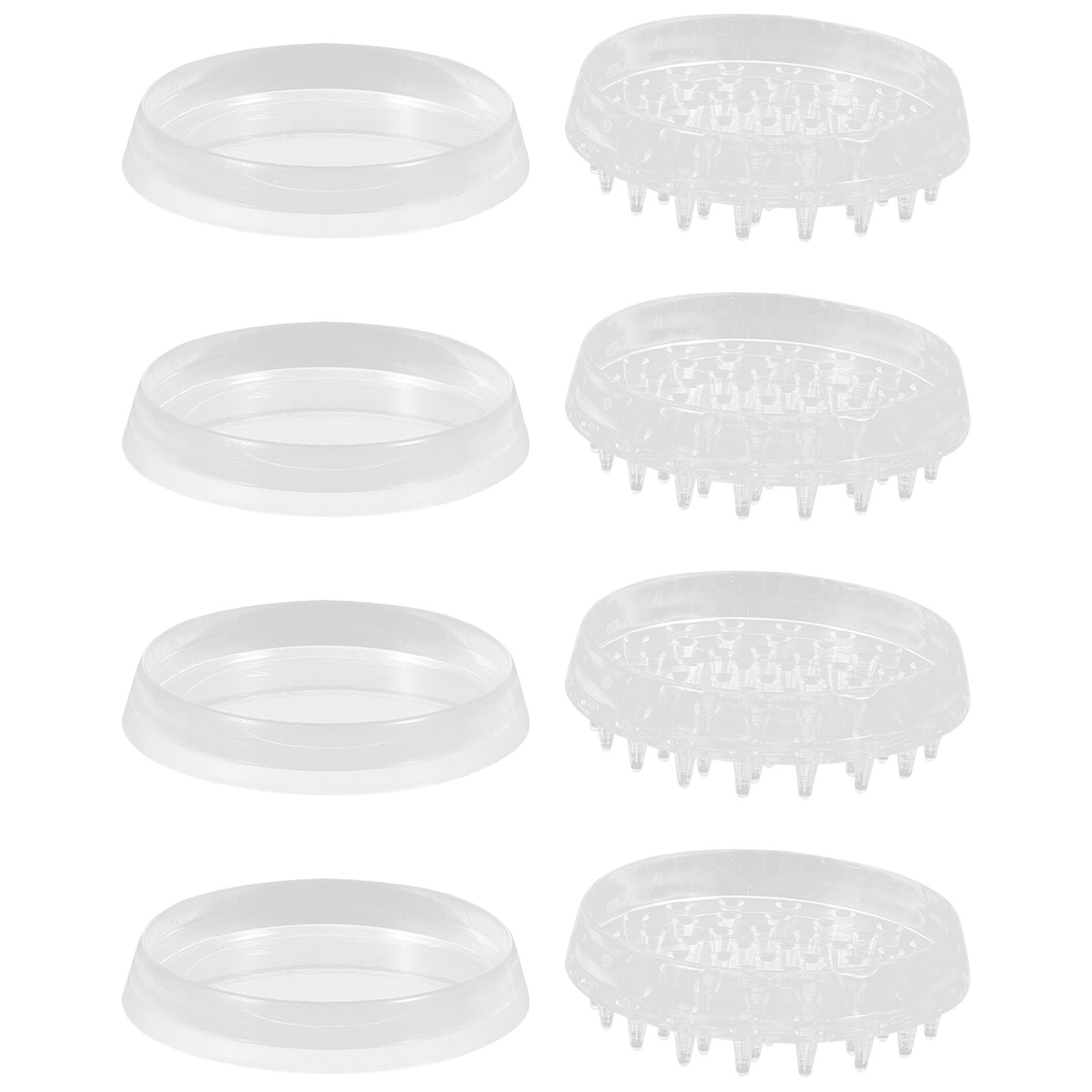 Chair Caster Cups, Protetores de móveis, Desk Feet Pads, Tapete Pads para Sofa Table, 8pcs