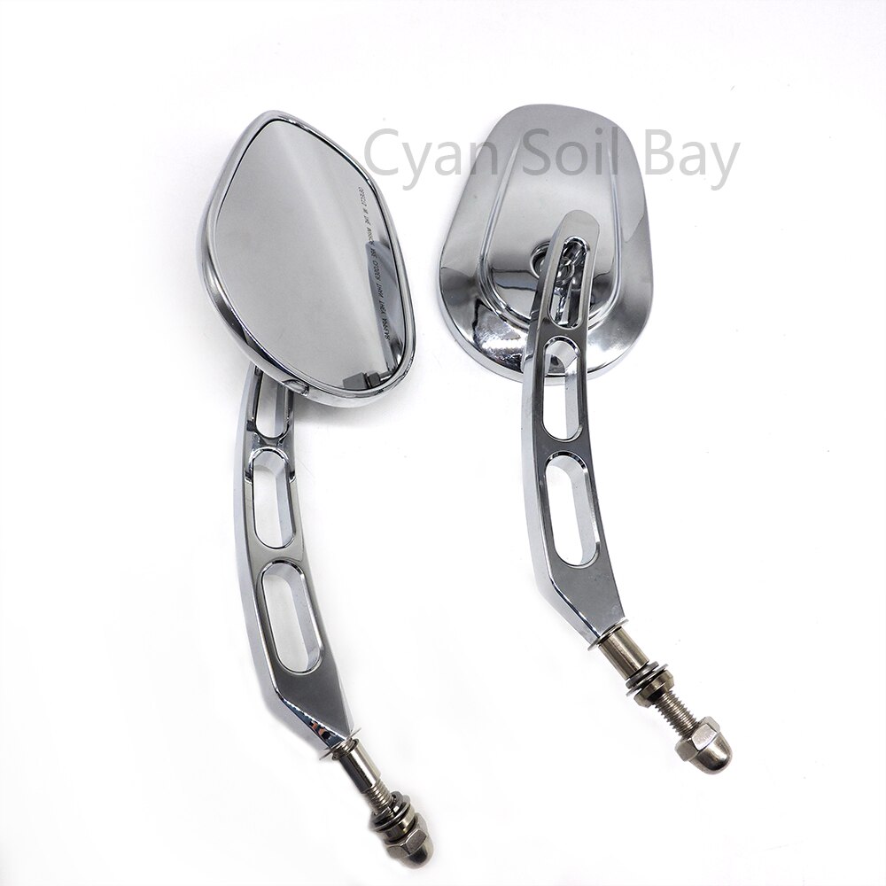 Rétroviseur arrière de moto en verre, côté droit gauche pour Harley 883 1200 48: D