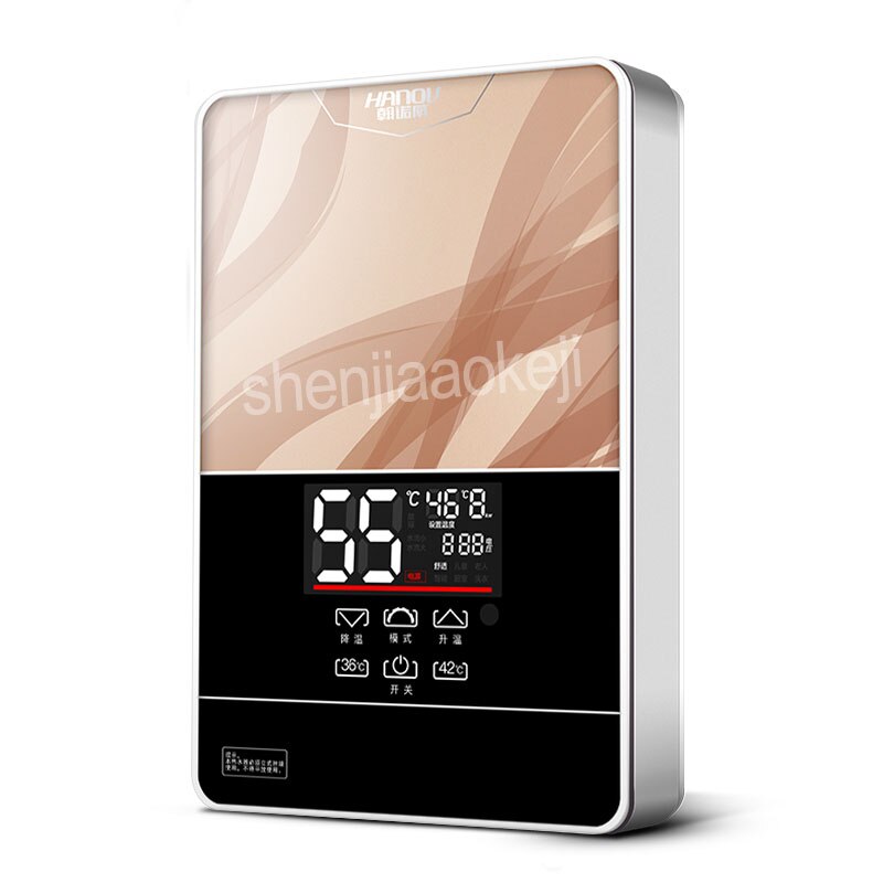 1 pc 220 v Aquecedor Elétrico Instantâneo de Água quente aquecedores de Casa Aquecedor Aquecimento rápido da torneira Do Chuveiro Rega para Cozinha Banheiro