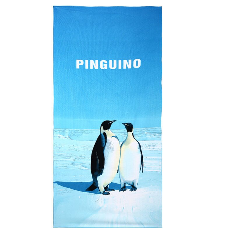 Microfiber Handdoek Voor Zwemmen Strand Gym Bad Reizen Outdoor Sport: PENGUIN