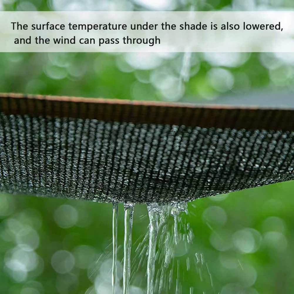 BeGrit Sun Panno Parasole con Tessitura a Rete, Resistente ai Raggi UV e Protettivo per Fiori e Piante da Giardino 70% di ombreggiatura 1,8m x 4m