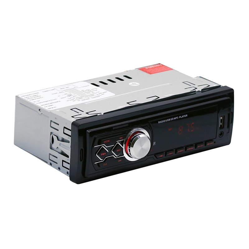 12V Fm RECEPTOR de Radio Estéreo Mp3 Wma Wav Flac Coche