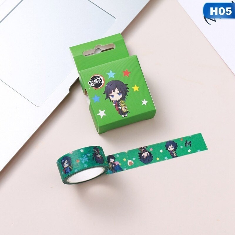 2 pieces/set of cartoon tape paper label sticker decorative Diy scrapbook masking office school supplies: 5