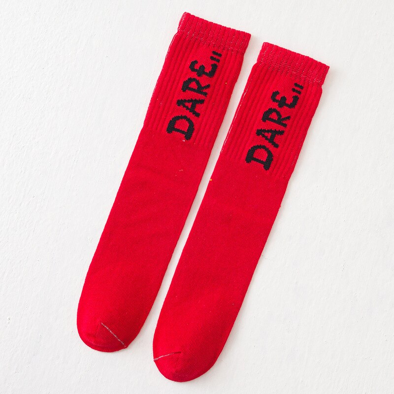 Balleenshiny Harajuku Street Wear Ankle Baby Socks Unisex Hip-hop Breathable Sport Socks Autumn Winter Kids Socks: Red