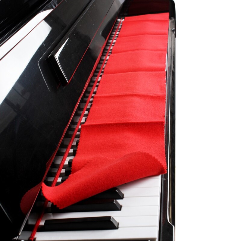 Klaver keyboard klud klaver keyboard cover klaver nøgler støv klud blød fugt beskyttelse keyboard 2