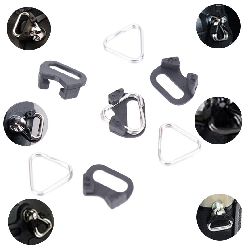 Camera Vervanging Legering Split Ring Driehoek Ringen Haak Voor Nikon Canon Camera Schouderriem Lanyard