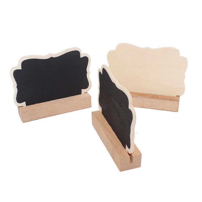 Holz-Tafel Mit Clip Von Out Of The Blue – 7 X 7 Cm, Blau, Zum Beschriften & Dekorieren