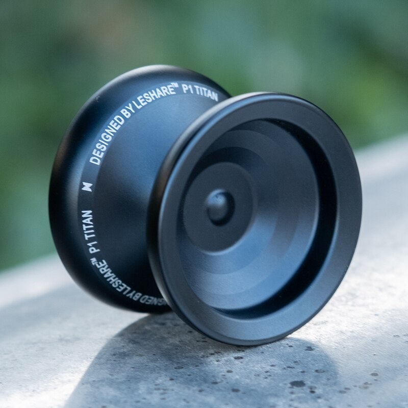 Yoyo de aleación de aluminio no sensible d56.4 mm, rodamiento de eje en T de alta precisión, Yoyo de Metal con cuerdas de YoYo