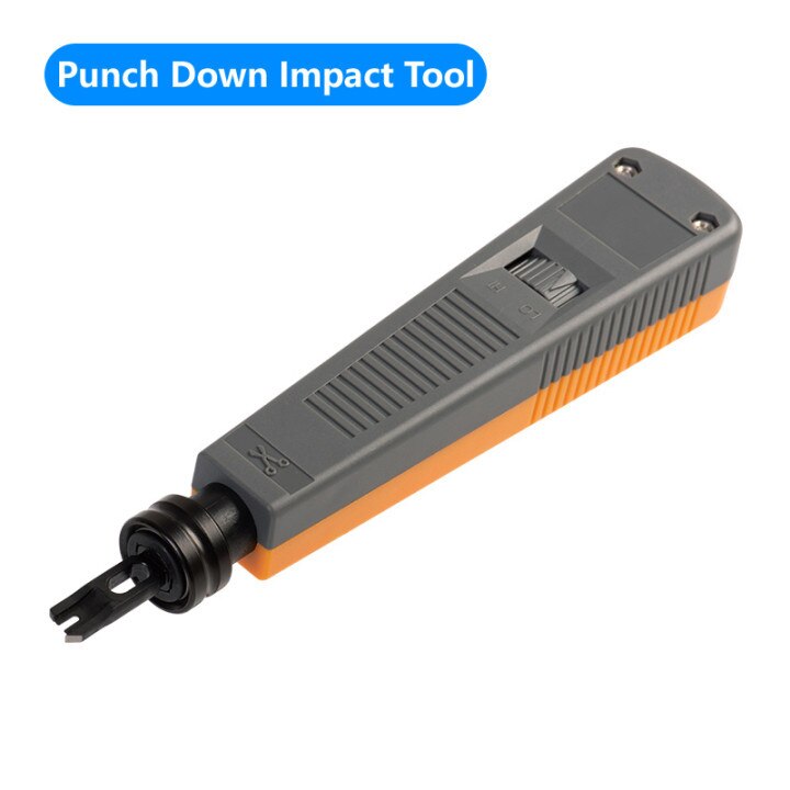 Vention RJ45 Crimping Tool Network Cable Crimper Cutting Tools Kits Crimping Stripper Punch Down RJ45 RJ12 RJ11 Ethernet Cable: Punch Down Tool