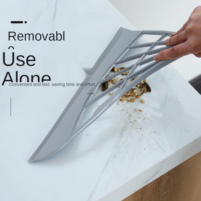Adjustable Retractable Magic Broom Sweeping Brush Silicone Mop Household Floor Cleaning Broom Floor Wiper Sweeping Brush