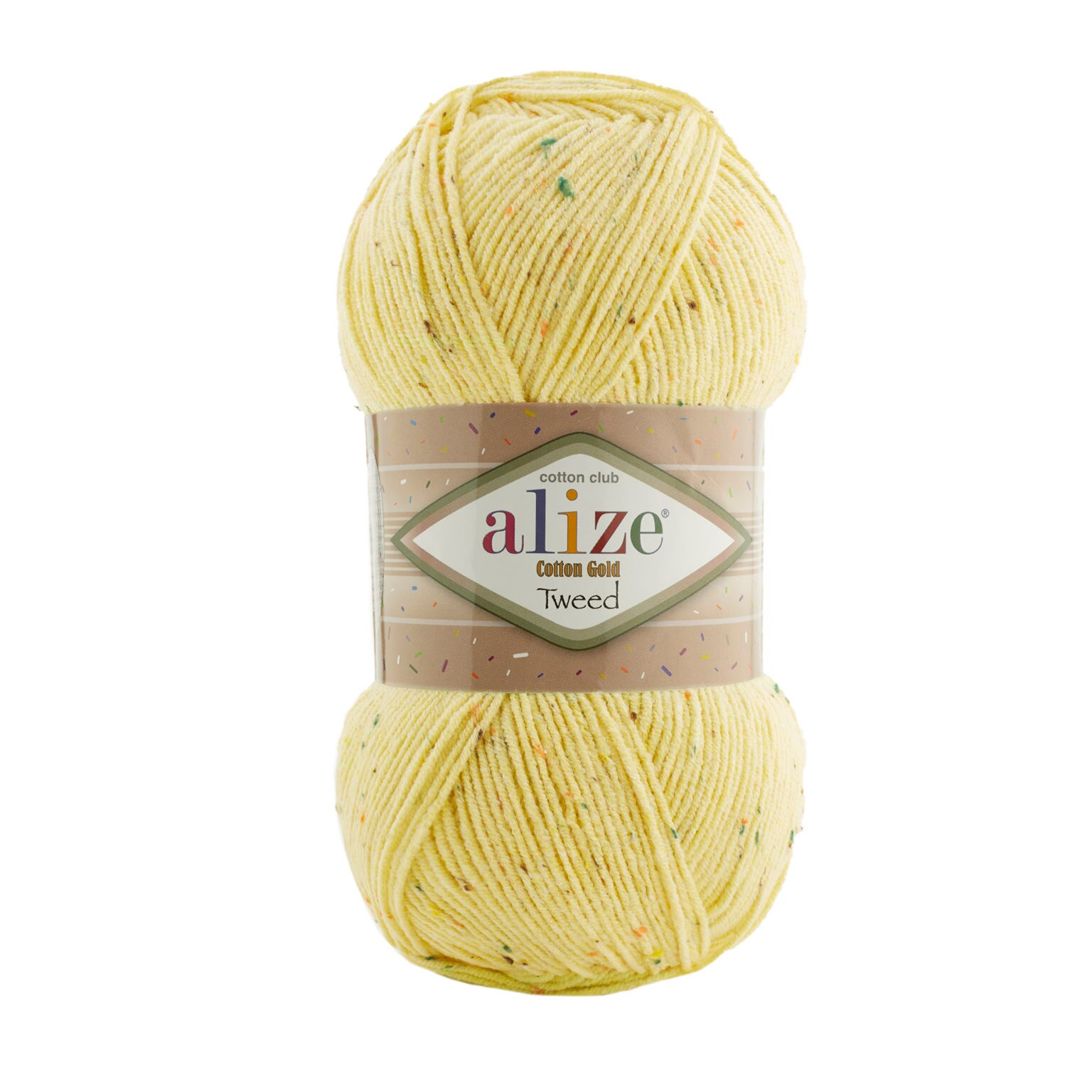 Alize Cotton Gold TWEED Yarn 100gr-330mt %57 Cotton Amigurumi Soft Baby Blanket Cardigan Sweater Hand Knitting Crochet String: 643