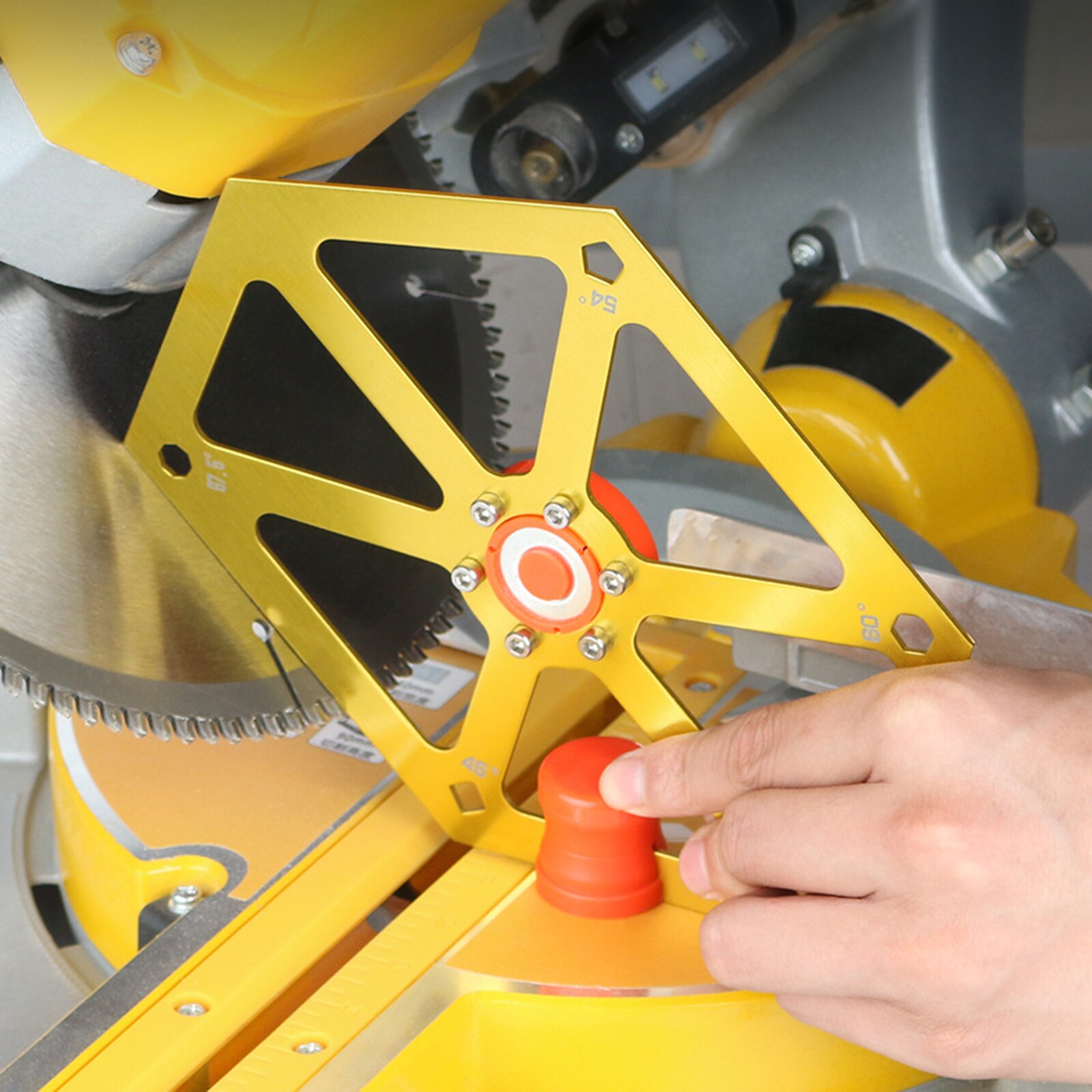 Angle Ruler Woodworking Rule Inclinometer Angle Tools Angle Rule Aluminum Alloys Golden Silver Angle Tools Inclinometer