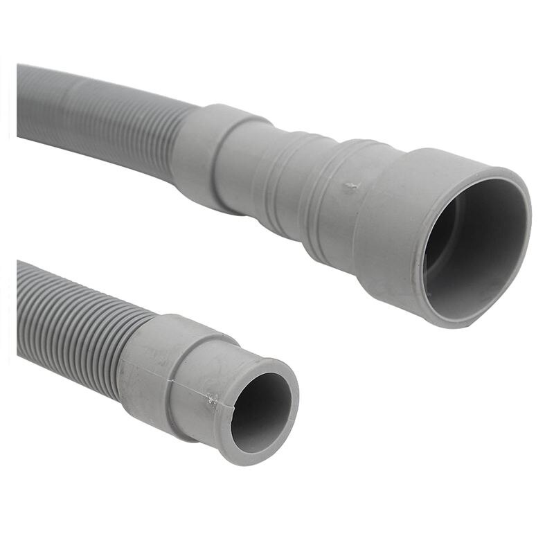 1.5M 5ft 59 inch Machine Dishwasher Drain Hose Extension Washing Pipe with Bracket Set